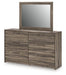 Elbrim Dresser and Mirror - Inland Furniture (San Bernardino, CA)