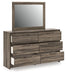 Elbrim Dresser and Mirror - Inland Furniture (San Bernardino, CA)