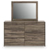 Elbrim Dresser and Mirror - Inland Furniture (San Bernardino, CA)