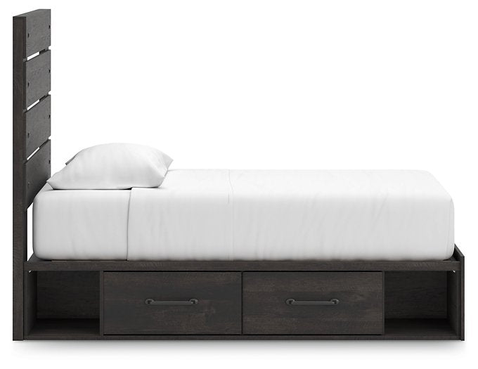 Hollivern Bed - Inland Furniture (San Bernardino, CA)