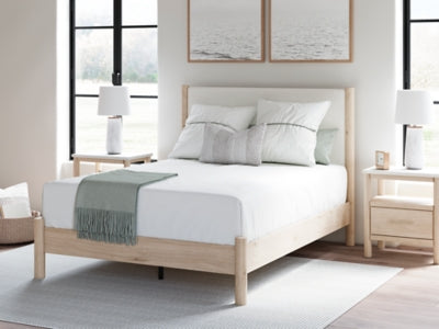 Cadmori Upholstered Bed - Inland Furniture (San Bernardino, CA)