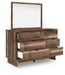 Chirason Dresser and Mirror - Inland Furniture (San Bernardino, CA)