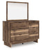 Chirason Dresser and Mirror - Inland Furniture (San Bernardino, CA)