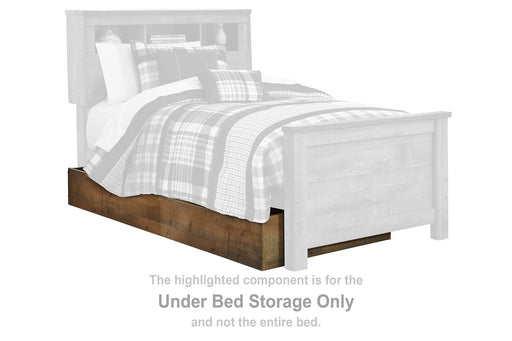 Trinell Bed with Storage - Inland Furniture (San Bernardino, CA)