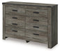 Frandern Dresser and Mirror - Inland Furniture (San Bernardino, CA)