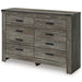 Frandern Dresser and Mirror - Inland Furniture (San Bernardino, CA)