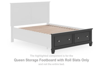 Lanolee Panel Storage Bed - Inland Furniture (San Bernardino, CA)