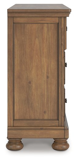 Feddinger Dresser and Mirror - Inland Furniture (San Bernardino, CA)