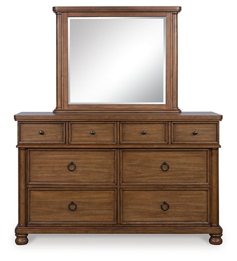 Chadworth Dresser and Mirror - Inland Furniture (San Bernardino, CA)
