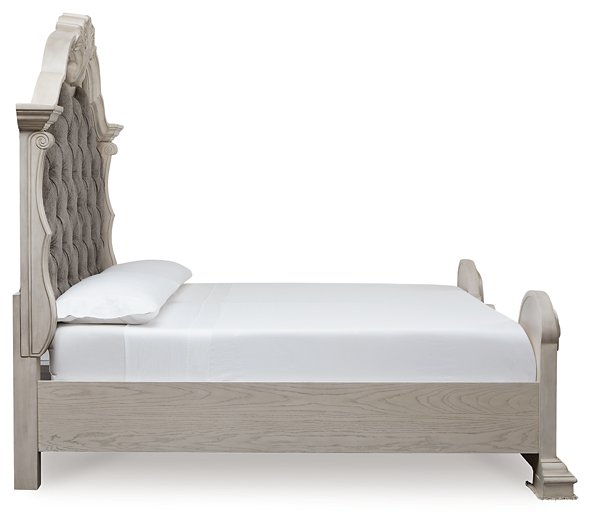 Bruchandi Upholstered Bed - Inland Furniture (San Bernardino, CA)