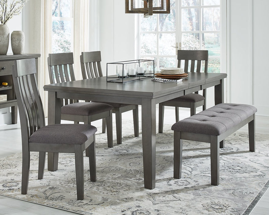 Hallanden Dining Room Set - Inland Furniture (San Bernardino, CA)