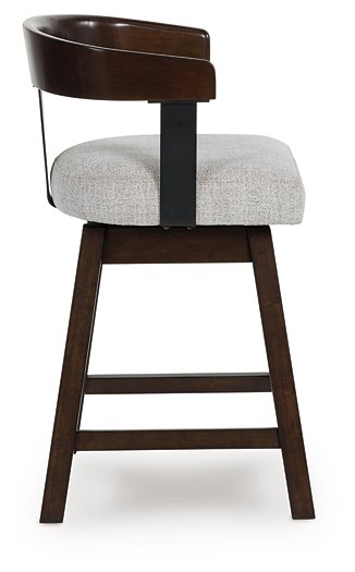 Haddigan Counter Height Barstool (Set of 2) - Inland Furniture (San Bernardino, CA)