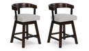 Haddigan Counter Height Barstool (Set of 2) - Inland Furniture (San Bernardino, CA)
