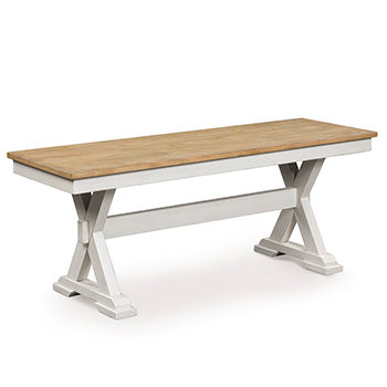 Purlaney 48" Dining Bench - Inland Furniture (San Bernardino, CA)