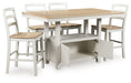 Purlaney Dining Package - Inland Furniture (San Bernardino, CA)