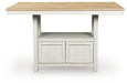 Purlaney Counter Height Dining Table - Inland Furniture (San Bernardino, CA)