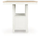 Purlaney Counter Height Dining Table - Inland Furniture (San Bernardino, CA)