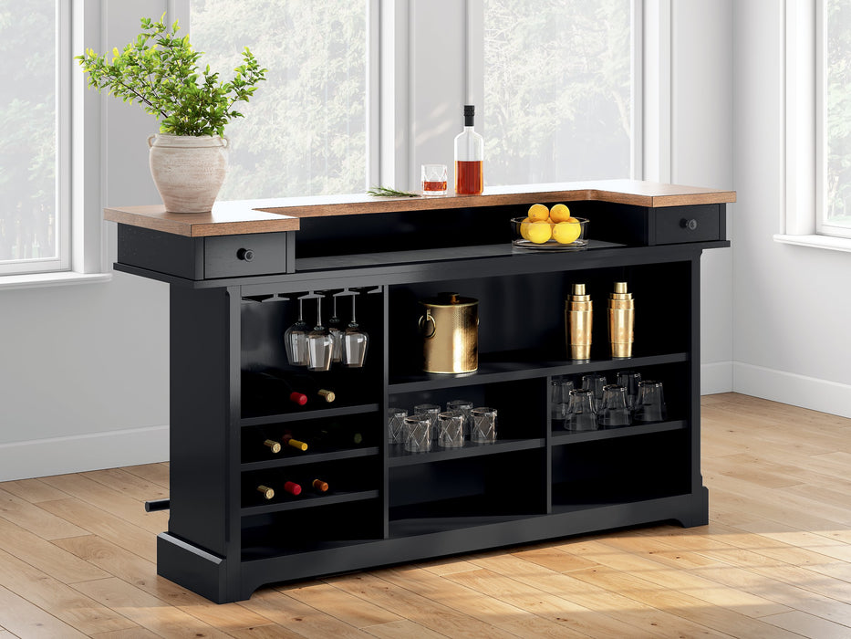 Wildenauer 78" Bar - Inland Furniture (San Bernardino, CA)