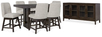 Burkhaus Dining Room Set - Inland Furniture (San Bernardino, CA)