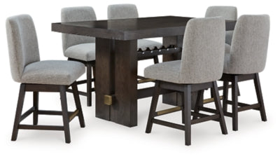 Burkhaus Dining Room Set - Inland Furniture (San Bernardino, CA)