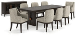 Burkhaus Dining Room Set - Inland Furniture (San Bernardino, CA)