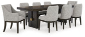 Burkhaus Dining Room Set - Inland Furniture (San Bernardino, CA)