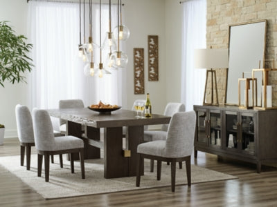 Burkhaus Dining Room Set - Inland Furniture (San Bernardino, CA)