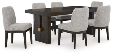 Burkhaus Dining Room Set - Inland Furniture (San Bernardino, CA)