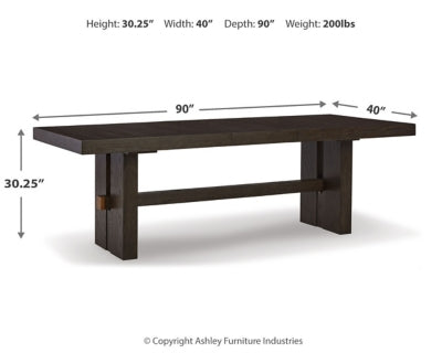 Burkhaus Dining Room Set - Inland Furniture (San Bernardino, CA)