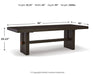 Burkhaus Dining Room Set - Inland Furniture (San Bernardino, CA)