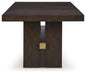 Burkhaus Dining Room Set - Inland Furniture (San Bernardino, CA)