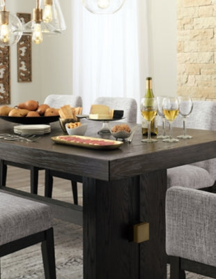 Burkhaus Dining Room Set - Inland Furniture (San Bernardino, CA)
