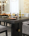 Burkhaus Dining Room Set - Inland Furniture (San Bernardino, CA)