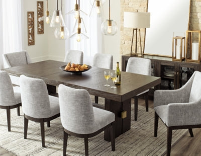 Burkhaus Dining Room Set - Inland Furniture (San Bernardino, CA)