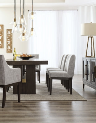 Burkhaus Dining Room Set - Inland Furniture (San Bernardino, CA)