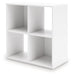 Onita Four Cube Organizer - Inland Furniture (San Bernardino, CA)