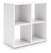 Onita Four Cube Organizer - Inland Furniture (San Bernardino, CA)