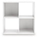Onita Four Cube Organizer - Inland Furniture (San Bernardino, CA)