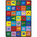 Abbey Alphabet/Multi 4' 9" X 6' 9" Area Rug - Inland Furniture (San Bernardino, CA)