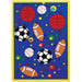 Abbey Sports 4' 9" X 6' 9" Area Rug - Inland Furniture (San Bernardino, CA)