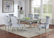 Adalia 7 Pc Dining Table Set - Inland Furniture (San Bernardino, CA)