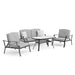 Adele 5 Pc. Conversation Set w/ Adjustable Chairs - Inland Furniture (San Bernardino, CA)