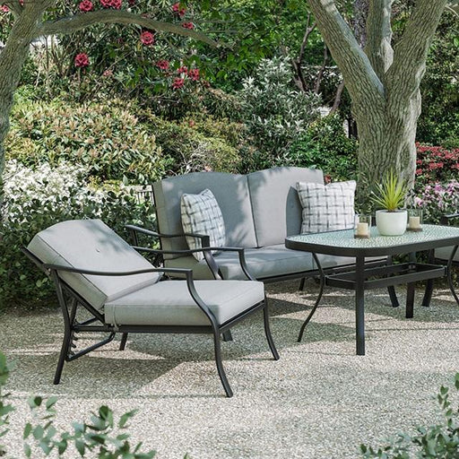 Adele 5 Pc. Conversation Set w/ Adjustable Chairs - Inland Furniture (San Bernardino, CA)