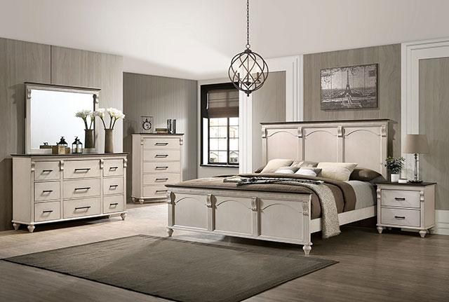 AGATHON Cal.King & E. King Bed - Inland Furniture (San Bernardino, CA)