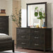 ALAINA Dresser With Support Rail - Inland Furniture (San Bernardino, CA)