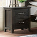 ALAINA Night Stand With USB Plug - Inland Furniture (San Bernardino, CA)