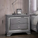 Alanis Light Gray Night Stand - Inland Furniture (San Bernardino, CA)