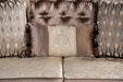 Albacete Loveseat Campage & Walnut - Inland Furniture (San Bernardino, CA)