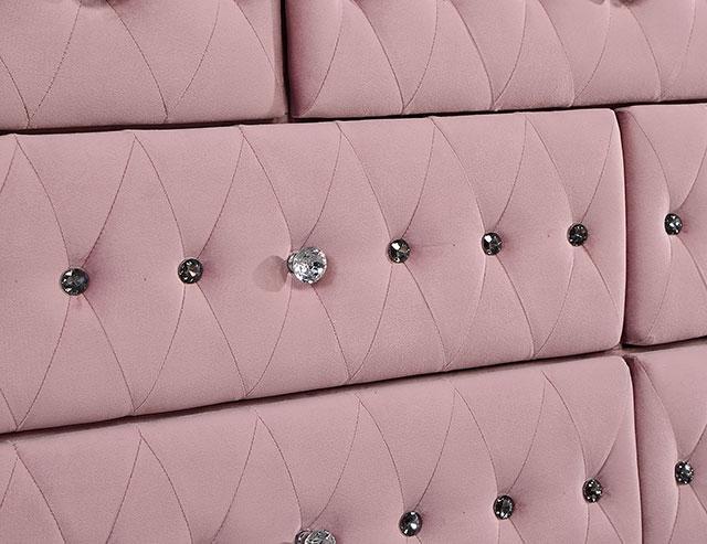 ZOHAR Dresser, Pink - Inland Furniture (San Bernardino, CA)