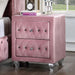 ZOHAR Night Stand, Pink - Inland Furniture (San Bernardino, CA)
